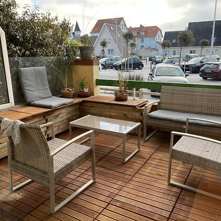 Agreable Appartement Et Terrasse A 2 Pas De La Mer วีเมอเรอ ภายนอก รูปภาพ